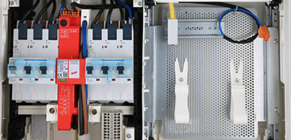 Hausanschluss, Zähler und Unterverteiler bei Rohrbach Elektrotechnik in Schopfloch