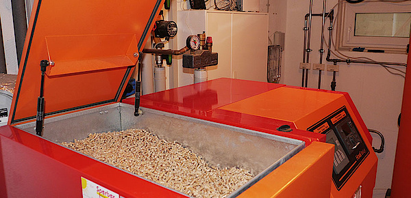 Pelletheizung bei Rohrbach Elektrotechnik in Schopfloch