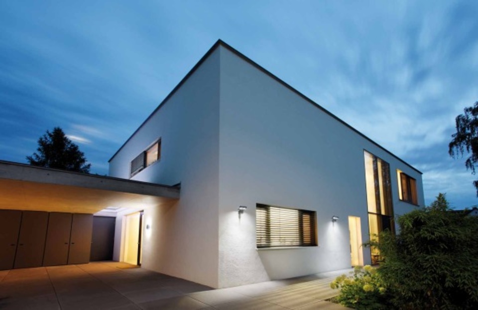 Aussenbeleuchtung bei Rohrbach Elektrotechnik in Schopfloch