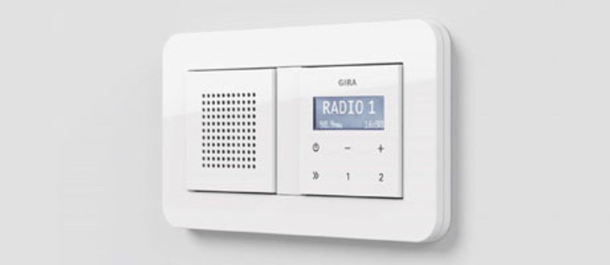 Gira Radio bei Rohrbach Elektrotechnik in Schopfloch