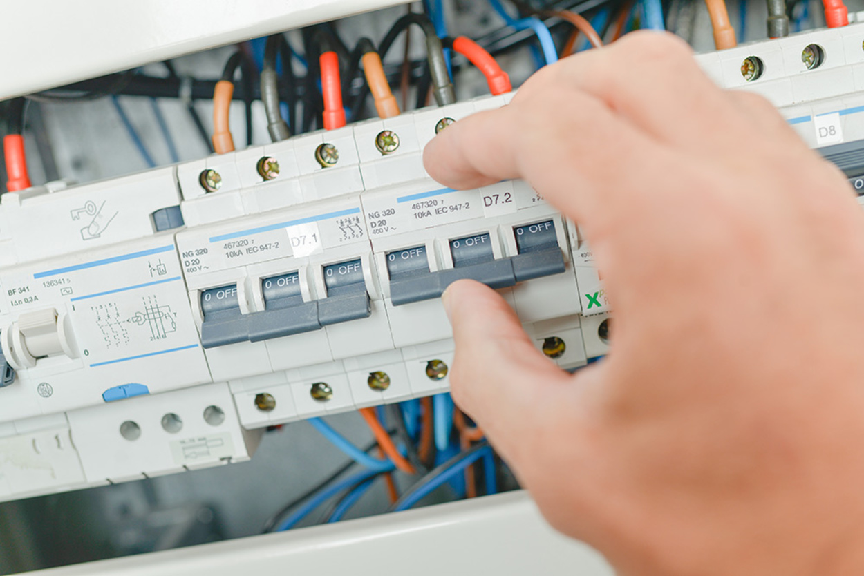 Elektro­installation bei Rohrbach Elektrotechnik in Schopfloch